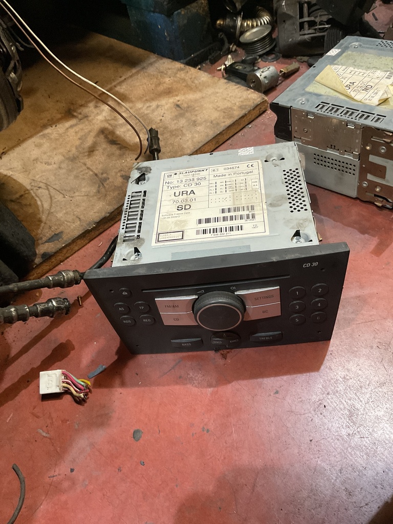 Radio opel combo