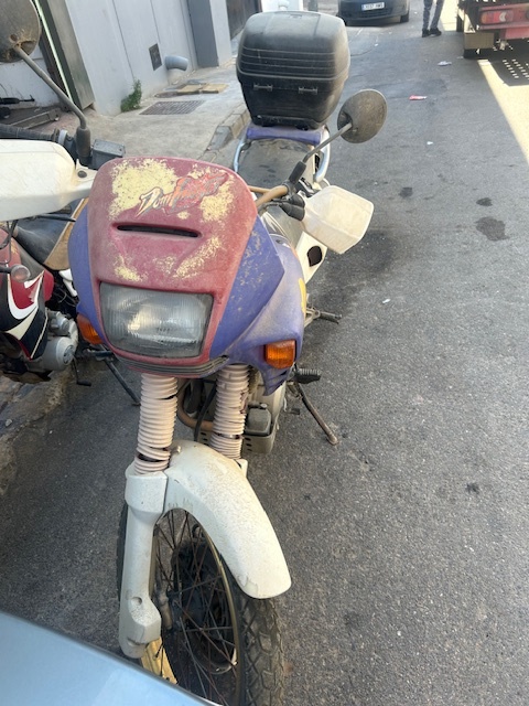 0114 HONDA NX650 1995 AL1162Y