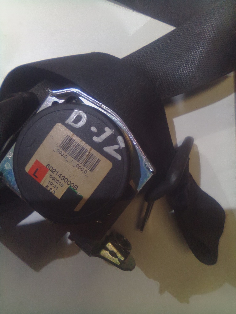 Cinturon delantero izquierdo 3p opel astra h '07