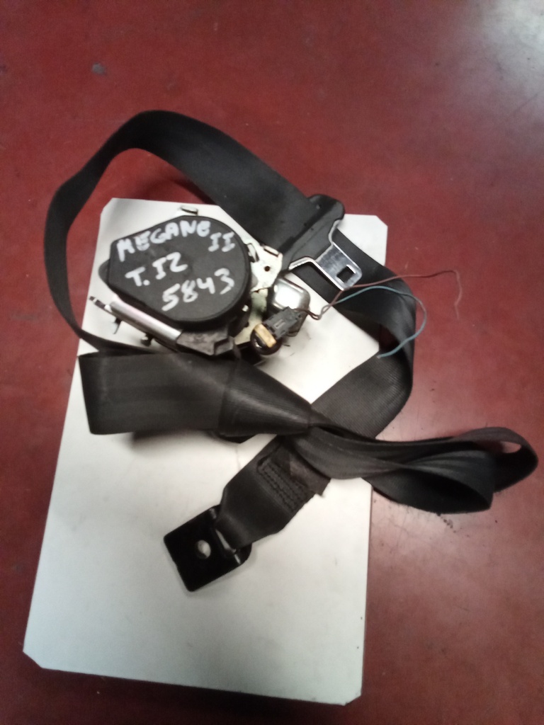 Cinturon seg. tras.izquierdo renault megane '05