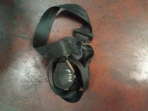 Cinturon seg. tras.izquierdo peugeot 206 '03